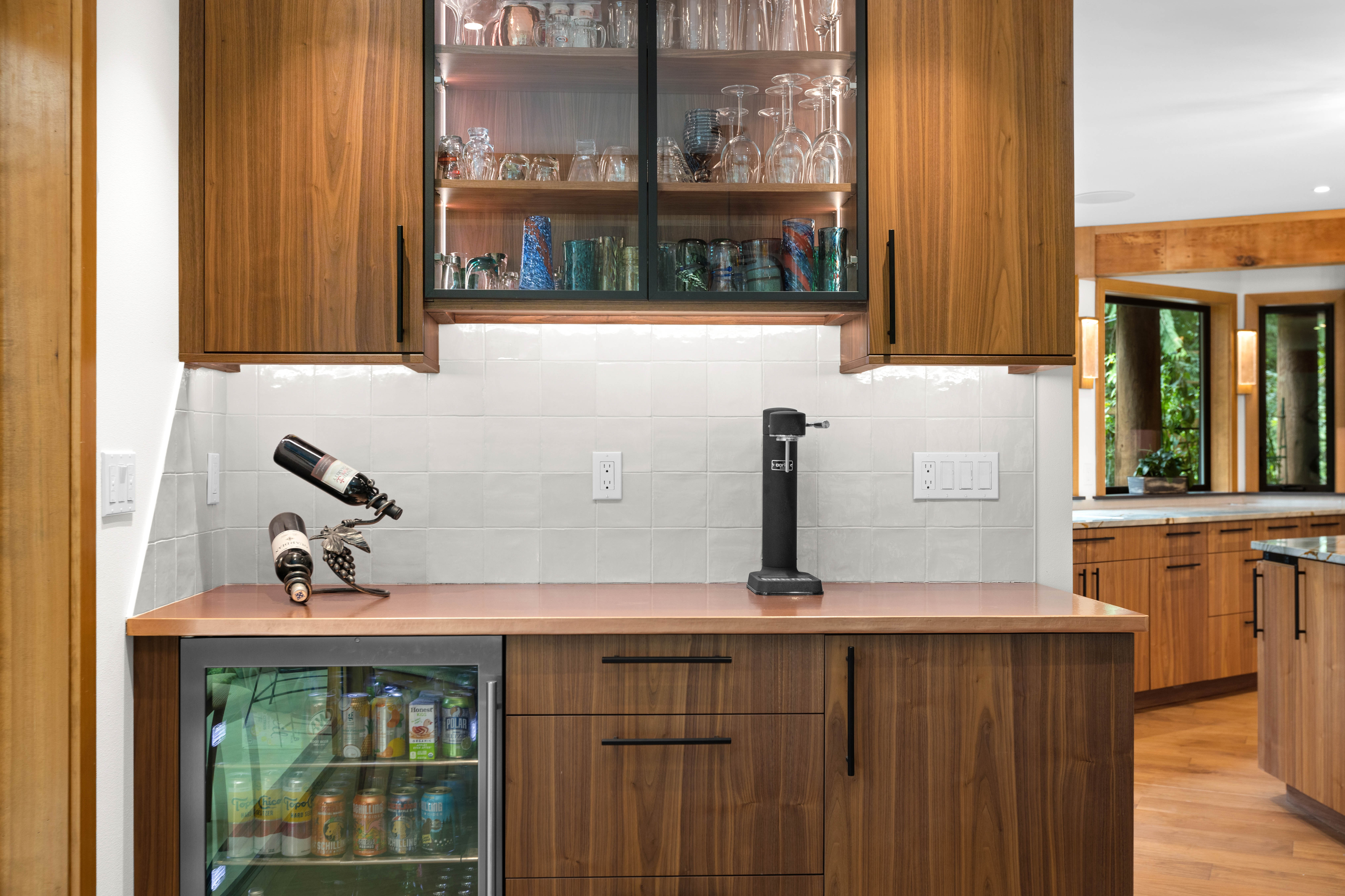 Monroe Cabin — interior space