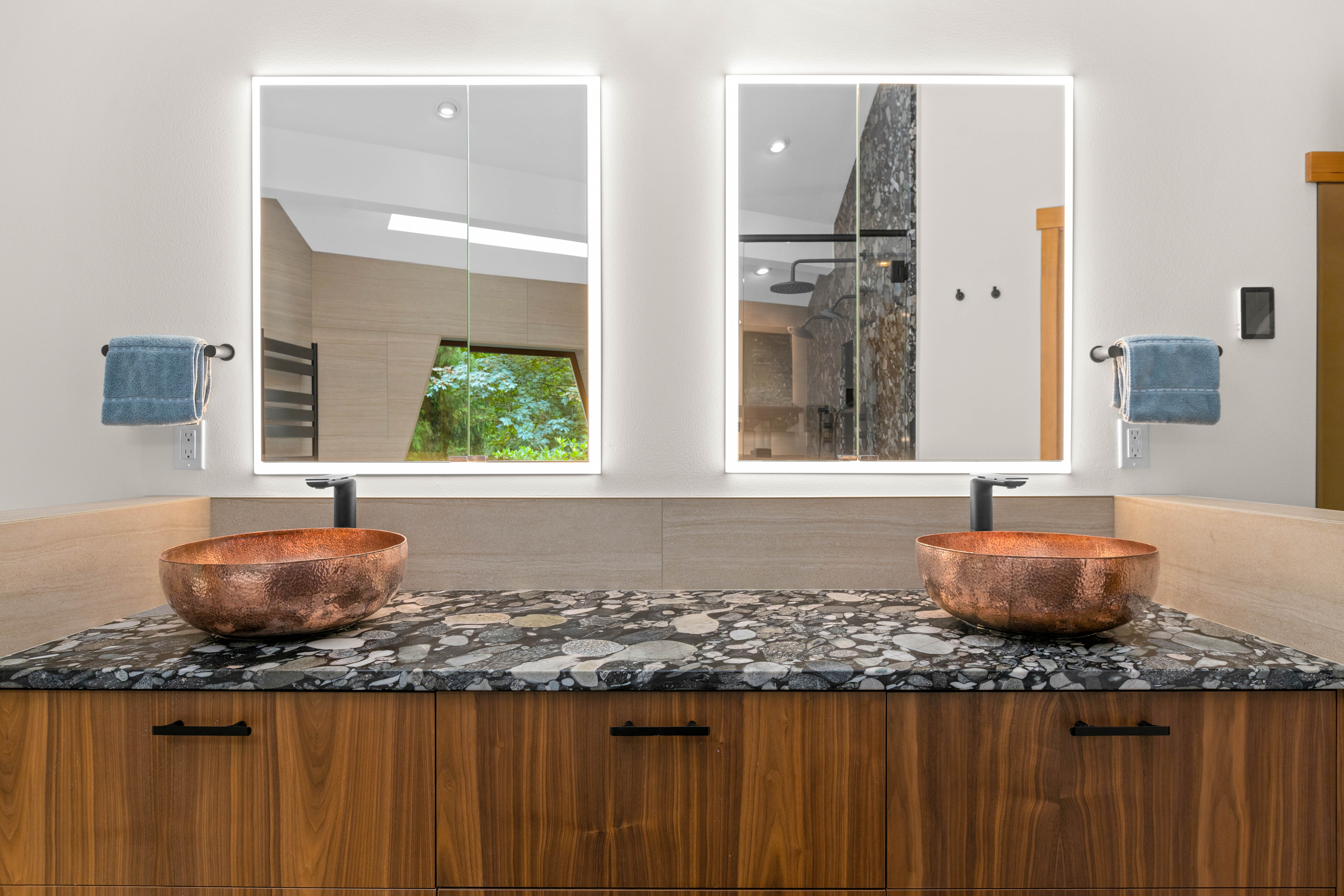 Monroe Cabin — material close-up