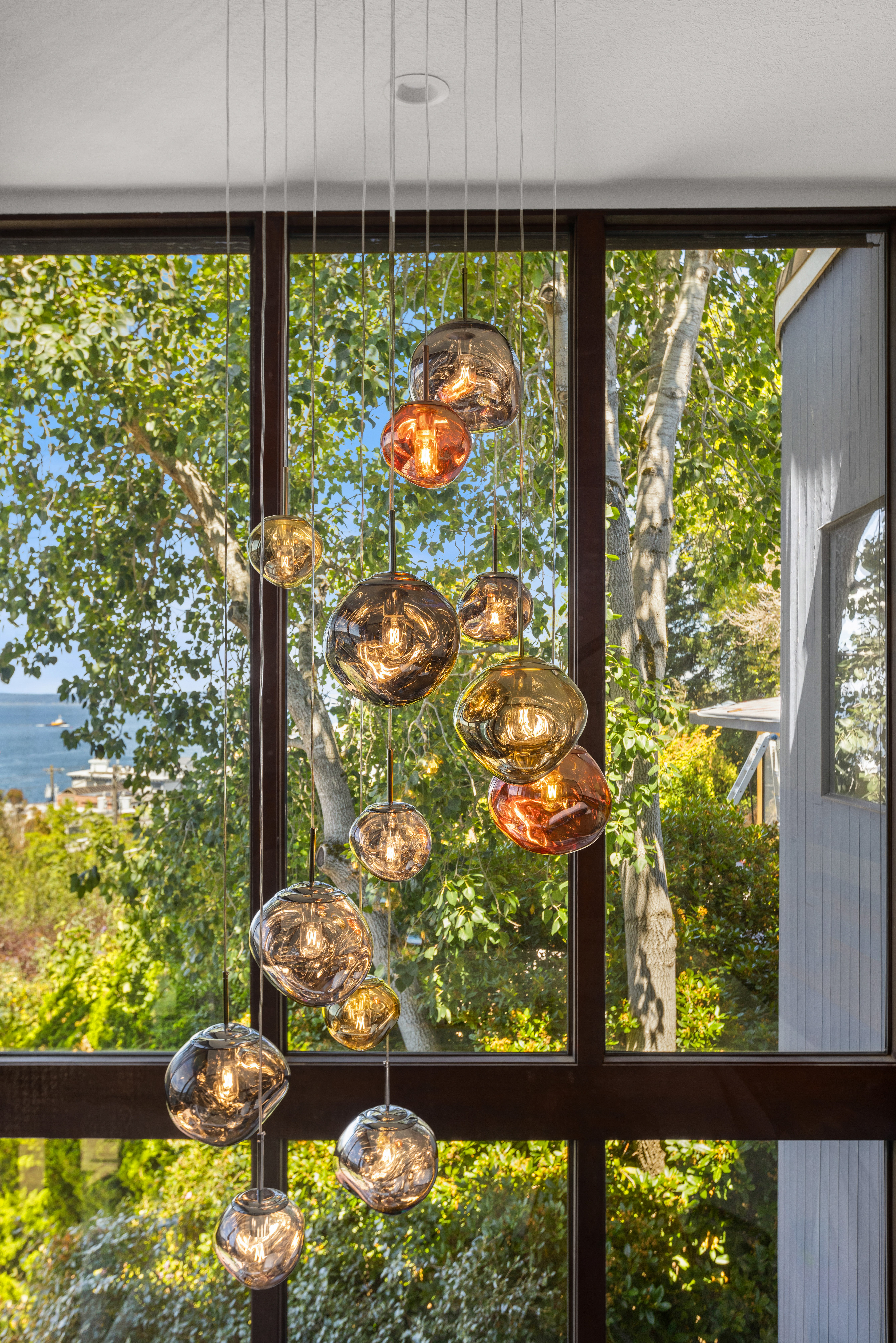 Retro Refresh - sculptural pendant lighting