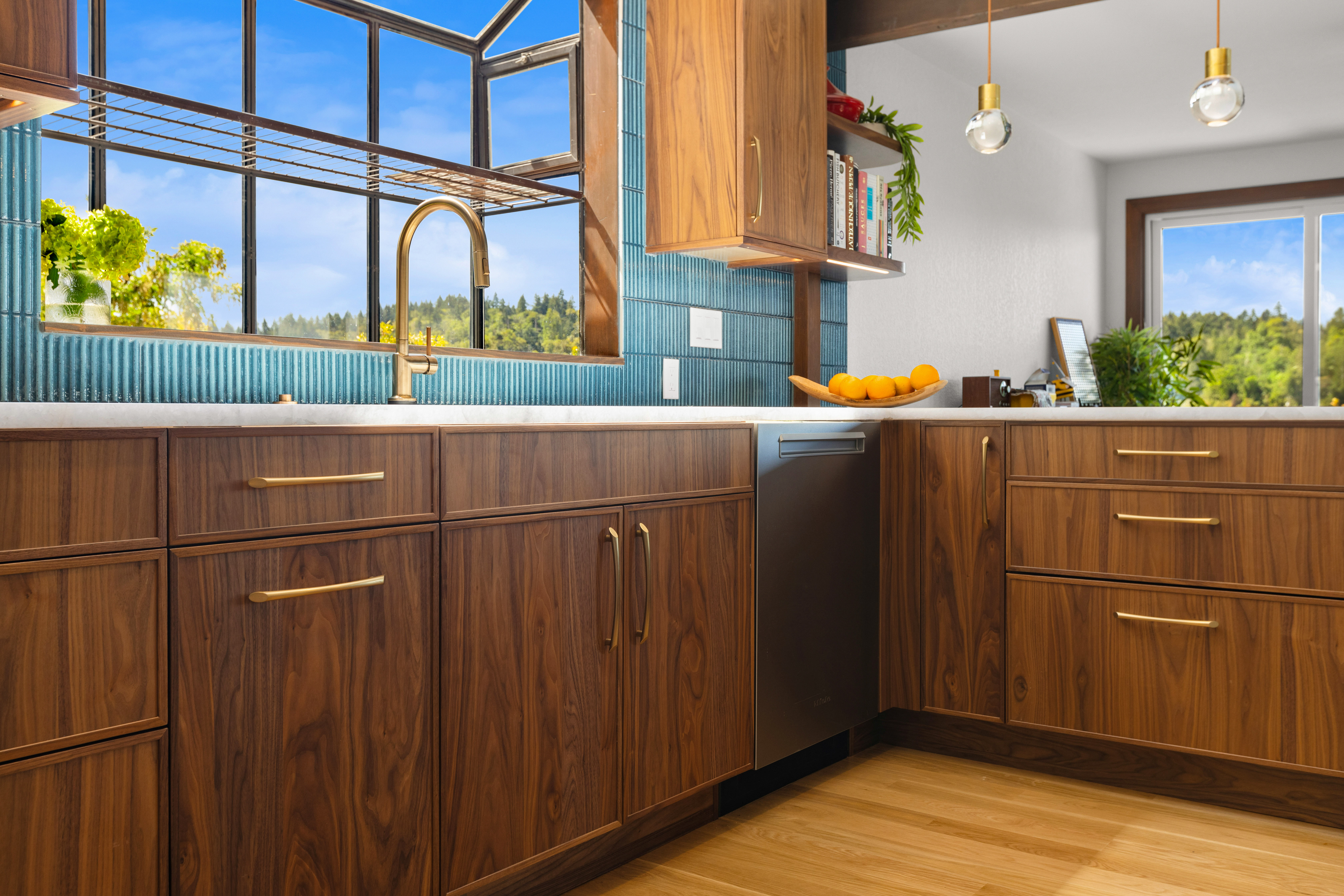 Retro Refresh - kitchen workspace